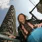 Em São Paulo, Alain Robert quer autorização para escalar no edificio Itália, em fevereiro de 2008 Em São Paulo, Alain Robert quer autorização para escalar no edificio Itália, em fevereiro de 2008