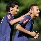 Neymar acumulou gols e grandes amigos desde que se profissionalizou no Santos, em 2009