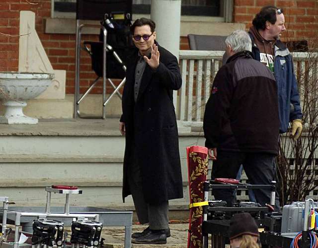 Depp grava nos EUA