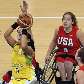Brasil perde para os EUA no basquete feminino