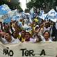 Operários em protesto contra a emenda Ibsen, que altera divisão dos royalties do petróleo do estado Operários em protesto contra a emenda Ibsen, que altera divisão dos royalties do petróleo do estado