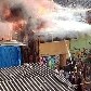 Incêndio atinge favela no centro de SP Incêndio atinge favela no centro de SP