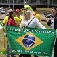 Manifestantes protestam contra Renan Calheiros em Brasília 