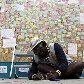 Moradores de Peckham deixam bilhetes contra os saques que ocorreram na Inglaterra essa semana