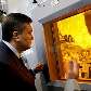 Presidente ucraniano, Viktor Yanukovich, visita ao planta nuclear  de Chernobyl
