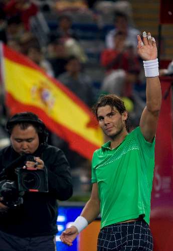Espanhol Rafael Nadal avança às semifinais no Torneio de Pequim