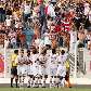 Jogadores do São Paulo festejam a vitória sobre o Vitória por 4 a 0 pela Copa São Paulo de Juniores Jogadores do São Paulo festejam a vitória sobre o Vitória por 4 a 0 pela Copa São Paulo de Juniores