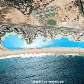 Imagem de satélite da área onde fica o Resort San Alfonso del Mar, no Chile Imagem de satélite da área onde fica o Resort San Alfonso del Mar, no Chile