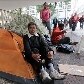 Moradores de rua fazem 