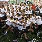 São-paulinos comemoram o tricampeonato brasileiro São-paulinos comemoram o tricampeonato brasileiro