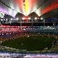 Estádio ganha luzes especiais para a Copa