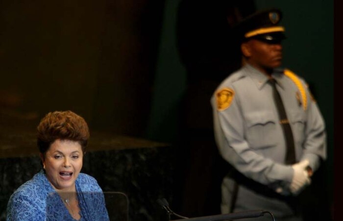 Presidente Dilma falou sobre crise econômica e voltou a defender a criação do Estado Palestino 