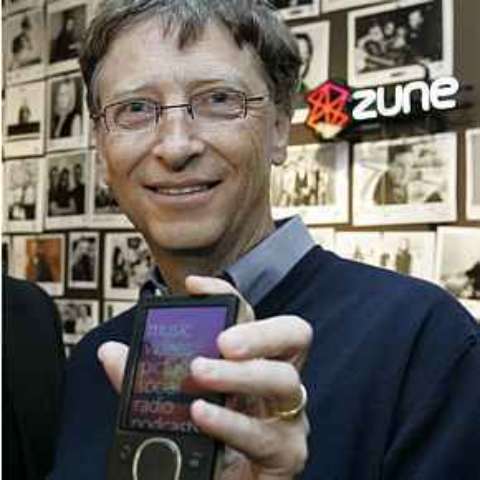 Microsoft apresenta nova geração do player Zune, para concorrer com iPod. 3/10/2007