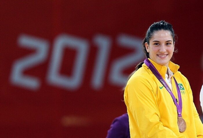 Mayra Aguiar garante mais uma medalha de bronze para o Brasil