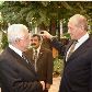 Olmert encontra Abbas Olmert encontra Abbas