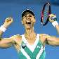 Elena Dementieva vibra com o título do Torneio de Sydney Elena Dementieva vibra com o título do Torneio de Sydney