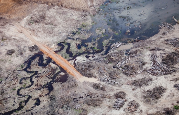 Greenpeace divulga fotos aéreas da construção da usina de Belo Monte