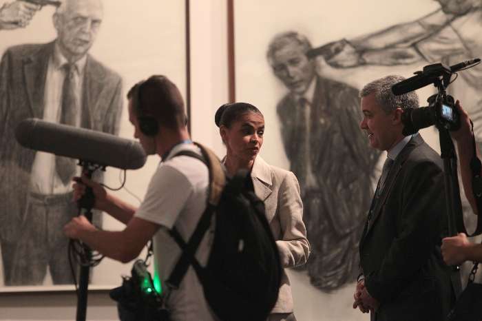 Marina visita instalações da 29ª Bienal de São Paulo - 21.09.2010