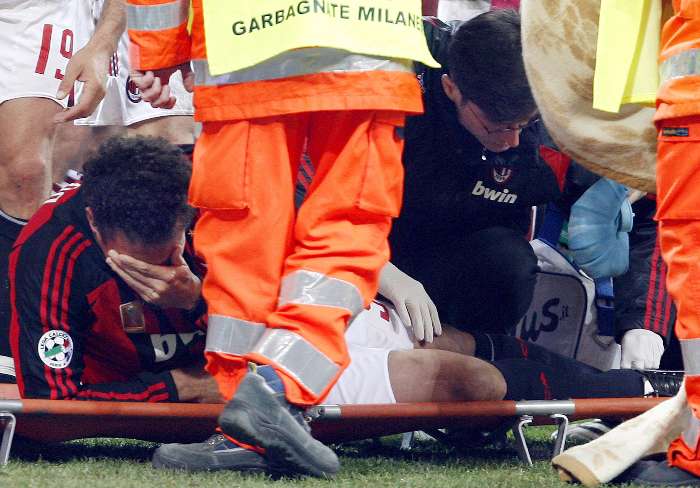 Ronaldo sofre ruptura do tendão patelar do joelho esquerdo