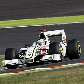 Jenson Button, da Brawn GP, contorna chicanes do circuito de Suzuka