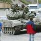 Tanque russo vai à Ossétia do Sul Tanque russo vai à Ossétia do Sul