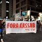 Passeata na Avenida Paulista contra o aumento da tarifa de ônibus. 31/03/2011