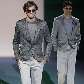Desfile de Giorgio Armani, na Semana de Moda Masculina de Milão, verão 2011