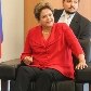 Com uma lesão no pé, Dilma encontra Medvedev no Palácio do planalto Com uma lesão no pé, Dilma encontra Medvedev no Palácio do planalto