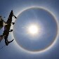 Esse anel de luz pode ser observado até mesmo ao redor da lua Esse anel de luz pode ser observado até mesmo ao redor da lua