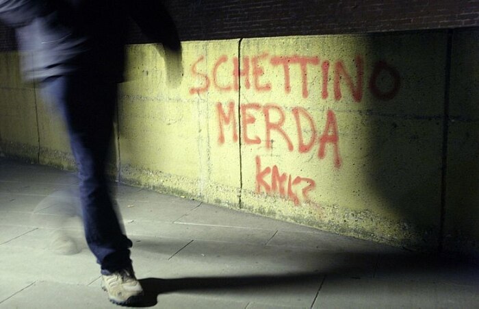Schettino tem sido alvo de críticas e é considerado o responsável pelo desastre