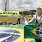 Manifestantes protestam contra Renan Calheiros em Brasília 