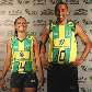 Fabi e Serginho apresentam as camisas dos líberos da seleção brasileira na temporada 2010 do vôlei Fabi e Serginho apresentam as camisas dos líberos da seleção brasileira na temporada 2010 do vôlei
