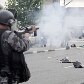 Camelôs enfrentam policiais militares na região central de SP 