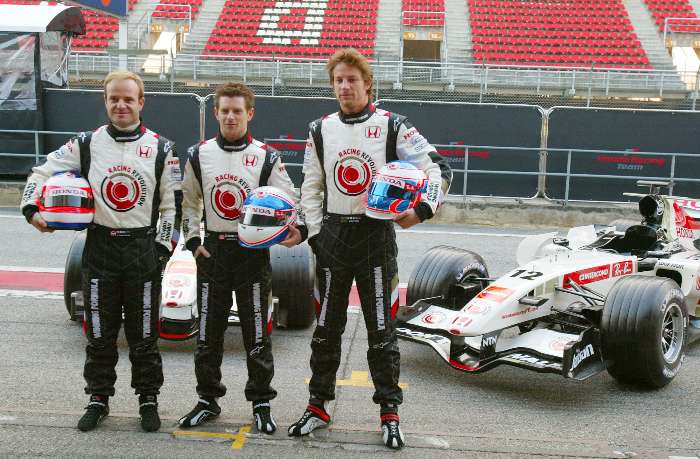 Rubens Barrichello chegou a Honda em 2006