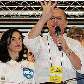 Dona Lu, Alckmin e Serra durante Convenção do PSDB; Alckmin foi confirmado candidato Dona Lu, Alckmin e Serra durante Convenção do PSDB; Alckmin foi confirmado candidato