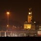 Vista noturna da Estação da Luz no centro de São Paulo.30/06/2011