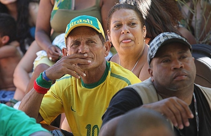 Torcedores cariocas se reunem para assistir final olímpica; Brasil fica com a medalha de prata