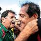 René Simões abraça Muricy Ramalho