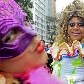 Homens fantasiados participam da parada LGBT 2011 em São Paulo Homens fantasiados participam da parada LGBT 2011 em São Paulo
