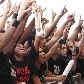 Fãs deliram com a parceria do guitarrista do Dead Kennedys, East Bay Ray, no show de Korzus Fãs deliram com a parceria do guitarrista do Dead Kennedys, East Bay Ray, no show de Korzus