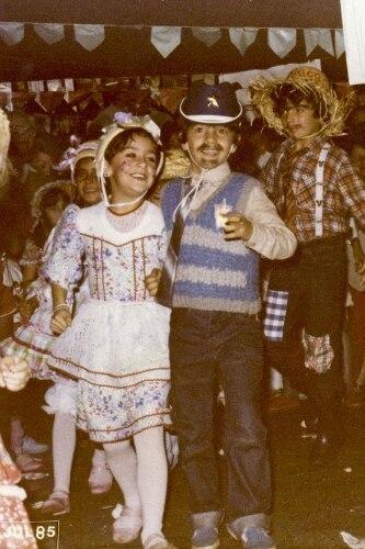Festa junina da escola Caminho Aberto,  em 1985 na Vila Mariana, em São Paulo.14/06/2011