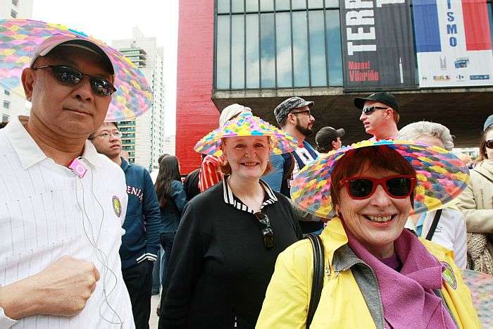Parada Gay atraiu participantes de todas as idades