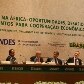 Lula usa bengala e fala após sete meses em seminário no Rio 