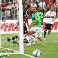 Apesar da forte marcação, o Goiás também teve chances de marcar Apesar da forte marcação, o Goiás também teve chances de marcar