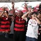 Vagner Love é apresentado no Flamengo com muita festa