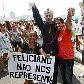 Protesto contra o deputado Feliciano Protesto contra o deputado Feliciano