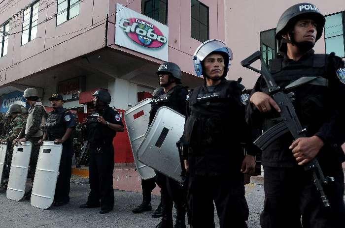Forças de segurança invadiram Rádio Globo e Canal 36 a pedido do governo golpista