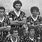 Sócrates na foto do time campeão paulista em 1983