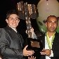 Conca e Emerson recebem o troféu de Campeão Brasileiro de 2010 em festa no Rio