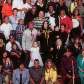 Michael Jackson em família. Foto extraída do livro de recordação dado a quem esteve em seu funeral Michael Jackson em família. Foto extraída do livro de recordação dado a quem esteve em seu funeral